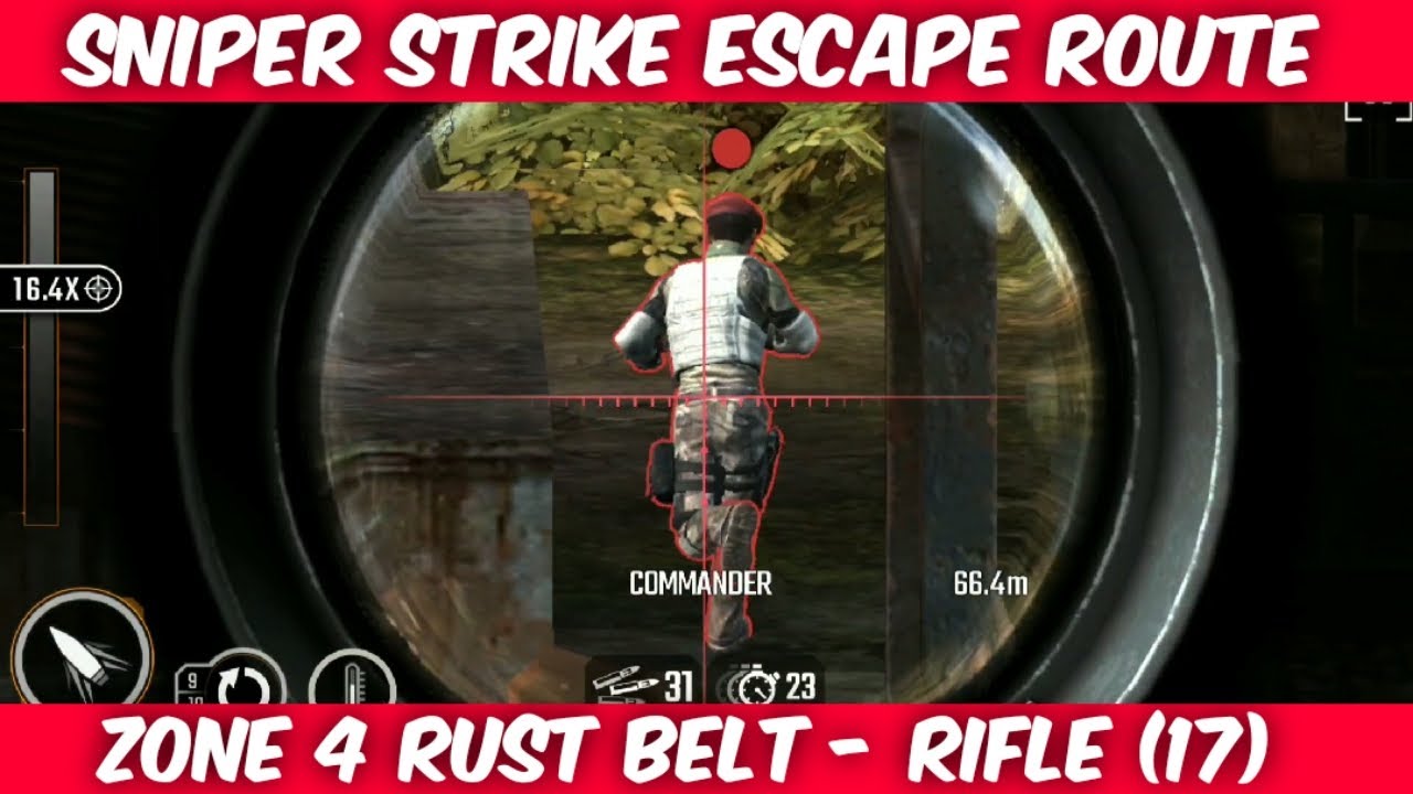 ⭐️⭐️⭐️ Sniper Strike Escape Route - Rust Belt (android, iOS)