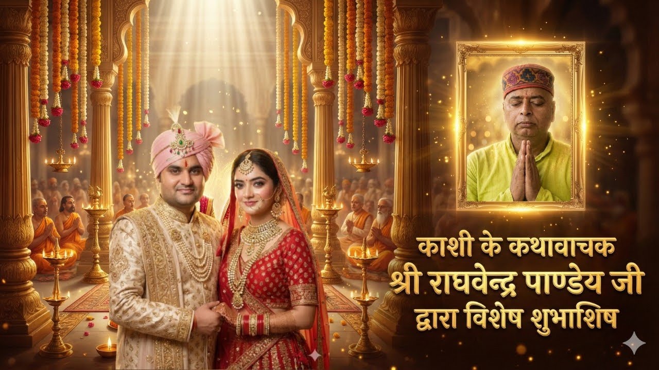 इन्द्रेश नाम का दिव्य रहस्य | विवाह पर राघवेन्द्र पाण्डेय जी का आशीर्वचन व शुभ संदेश