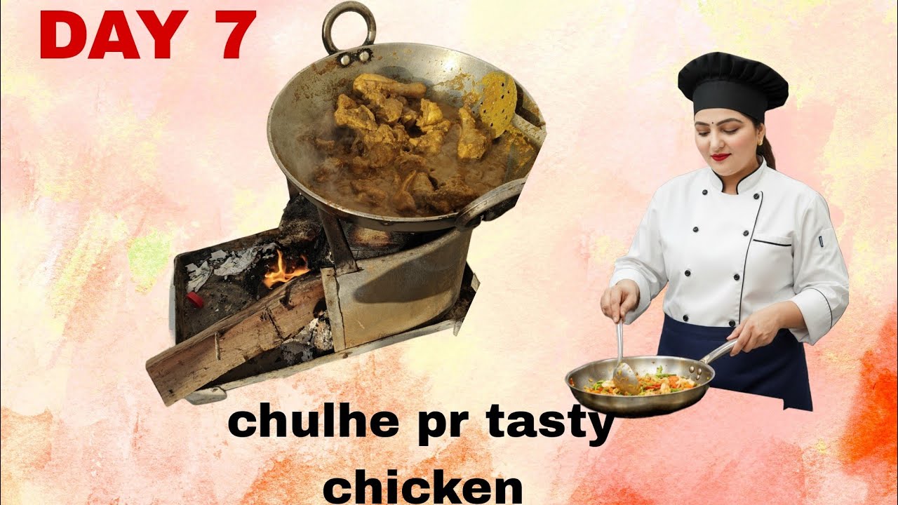Chulhe Par Bana Desi Chicken 🔥 | Pure Traditional Taste