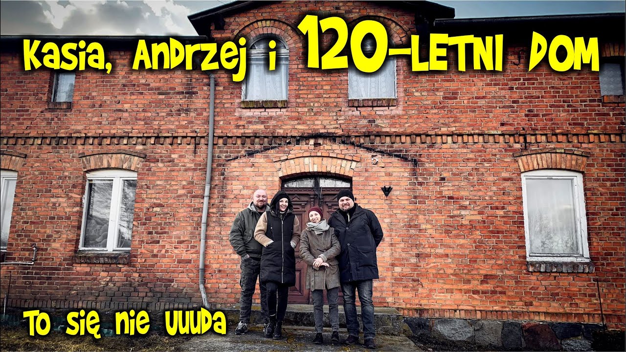 Kupili 120-letni dom do remontu! To się nie uuuda???