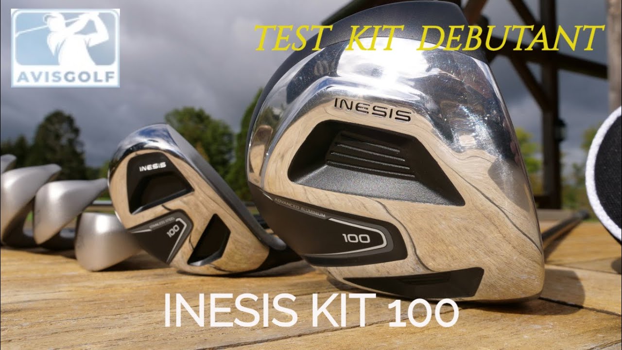 Le kit débutant INESIS 100 testé par AVISGOLF.com