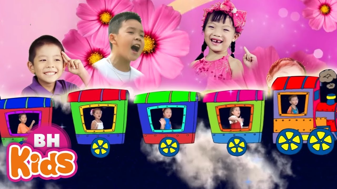 Đoàn Tàu Nhỏ Xíu ♫ Xình Xình Xịch Một Đoàn Tàu ♫ 5 Ngón Tay Ngoan | Nhạc Thiếu Nhi Sôi Động Cho Bé