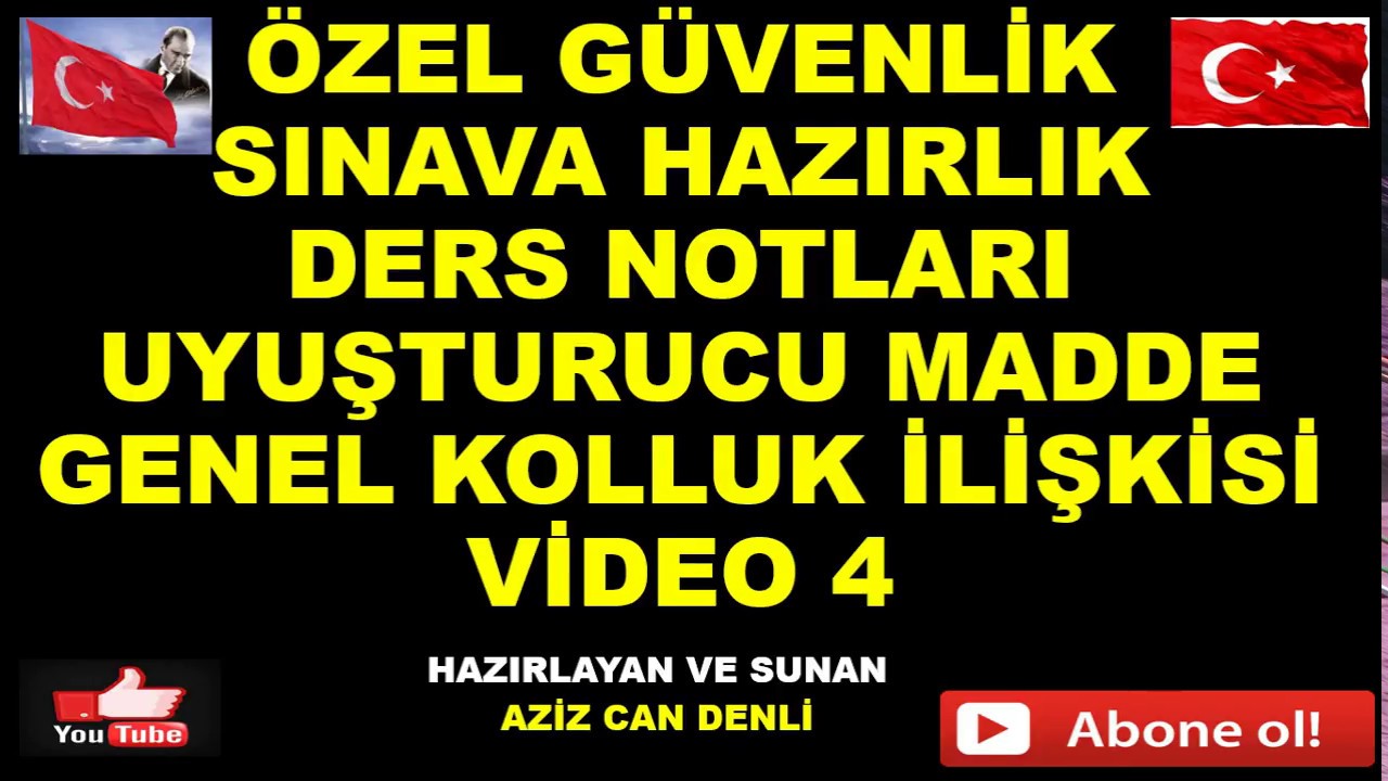 ÖZEL GÜVENLİK SINAVLARINA  HAZIRLIK PART 4