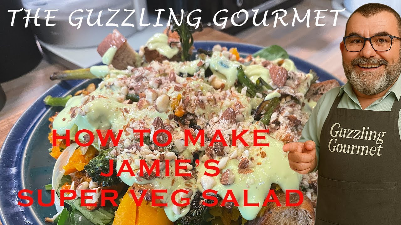 Jamie Oliver&rsquo;s Super Veg Salad&mdash;With a Guzzling Gourmet Twist!