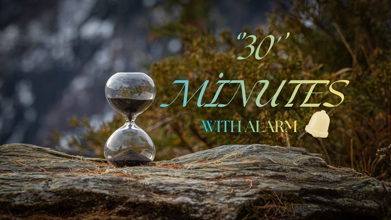 30 Dakikalık Geri Sayım Sayacı - 30 Minute Study & Deep Work Timer - Half Hour Countdown