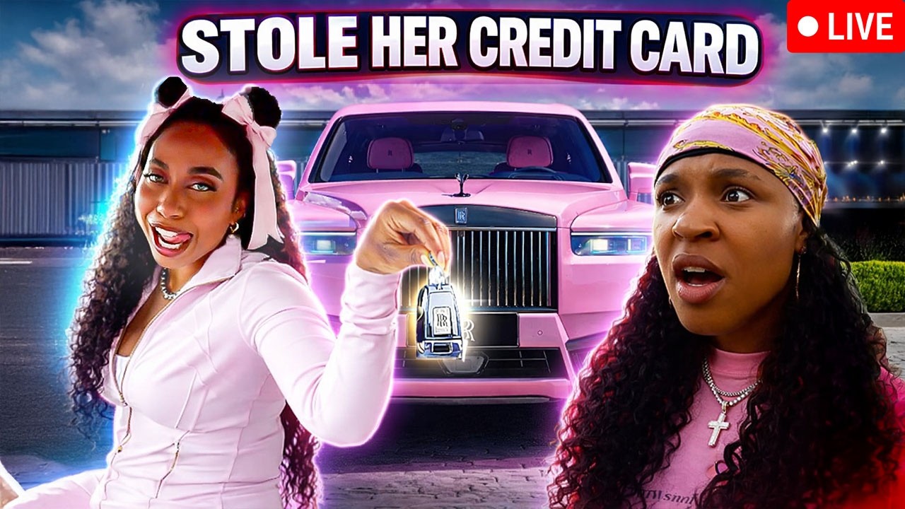 Natalie Buys A NEW CAR WITH EZEE'S CREDIT CARD #LIVE