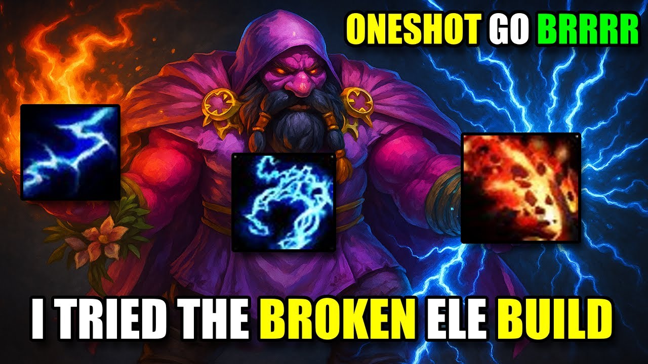 I TRIED BROKEN BUILD FOR ELEMENTAL SHAMAN - ONESHOTED THIS HEALER IN SOLO SHUFFLES - WAR WITHIN PVP