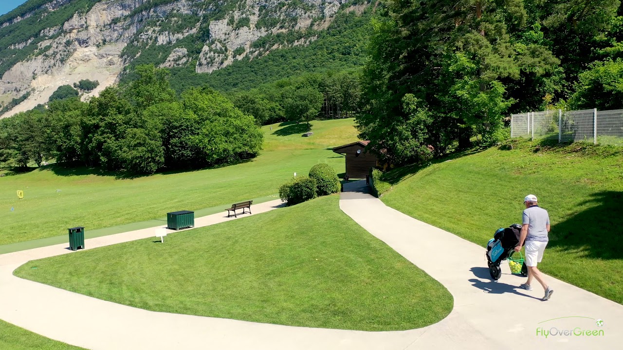 Golf Et Country Club De Bossey - drone aerial video - Overview