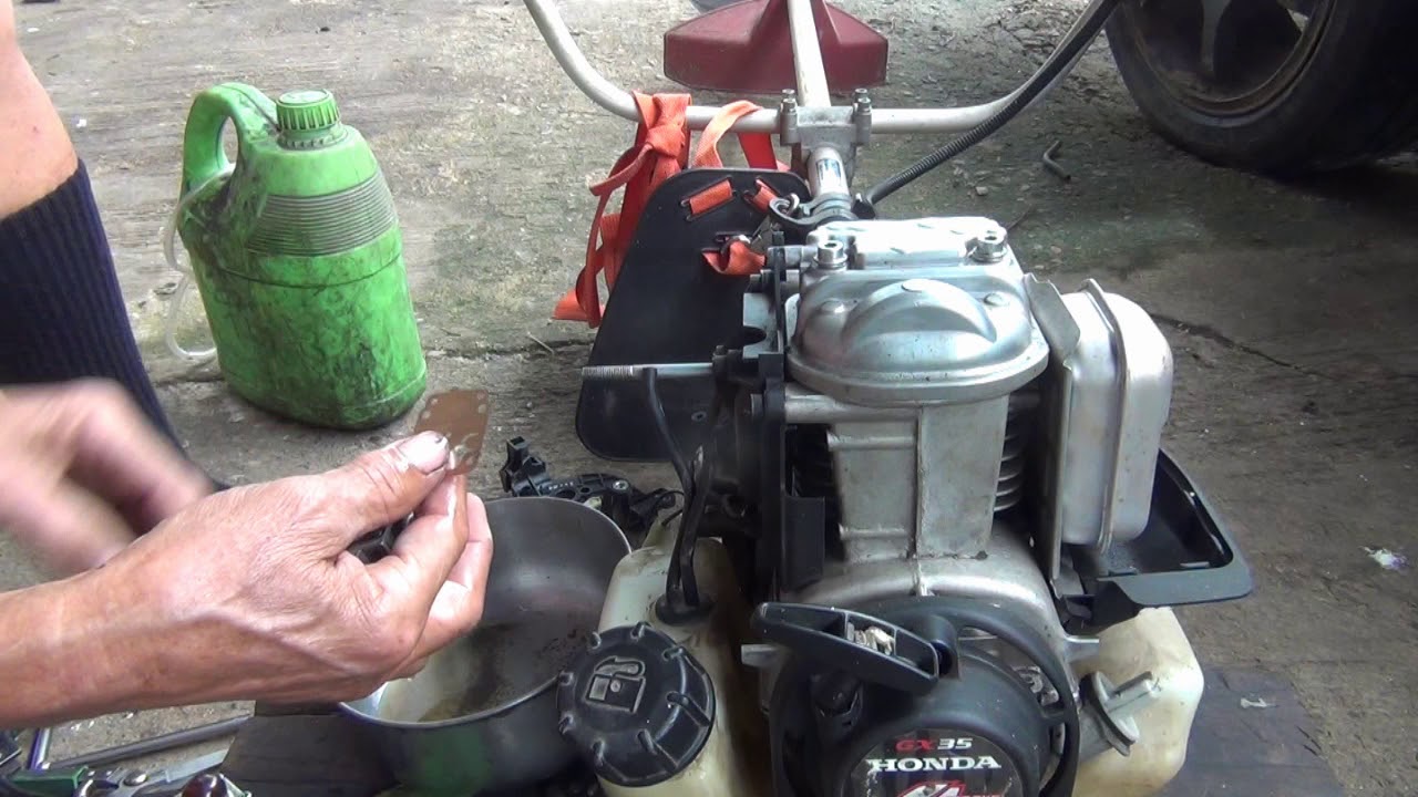 เครื่องตัดหญ้า Honda GX35 ที่แก้กันเป็นประจำ