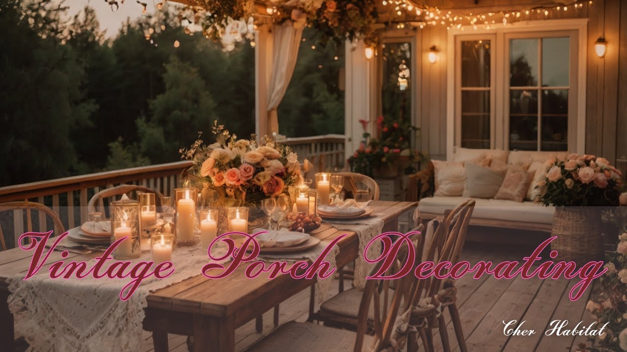 🍂 Vintage Porch Decorating for Fall | Make Your Front Door Feel Like Home