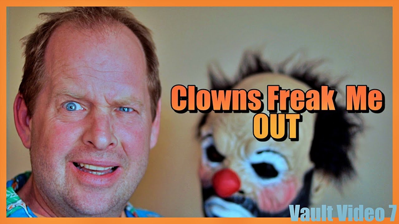 Hobo Clown Mask Creepy Circus Clown Mask. Vault Video 7