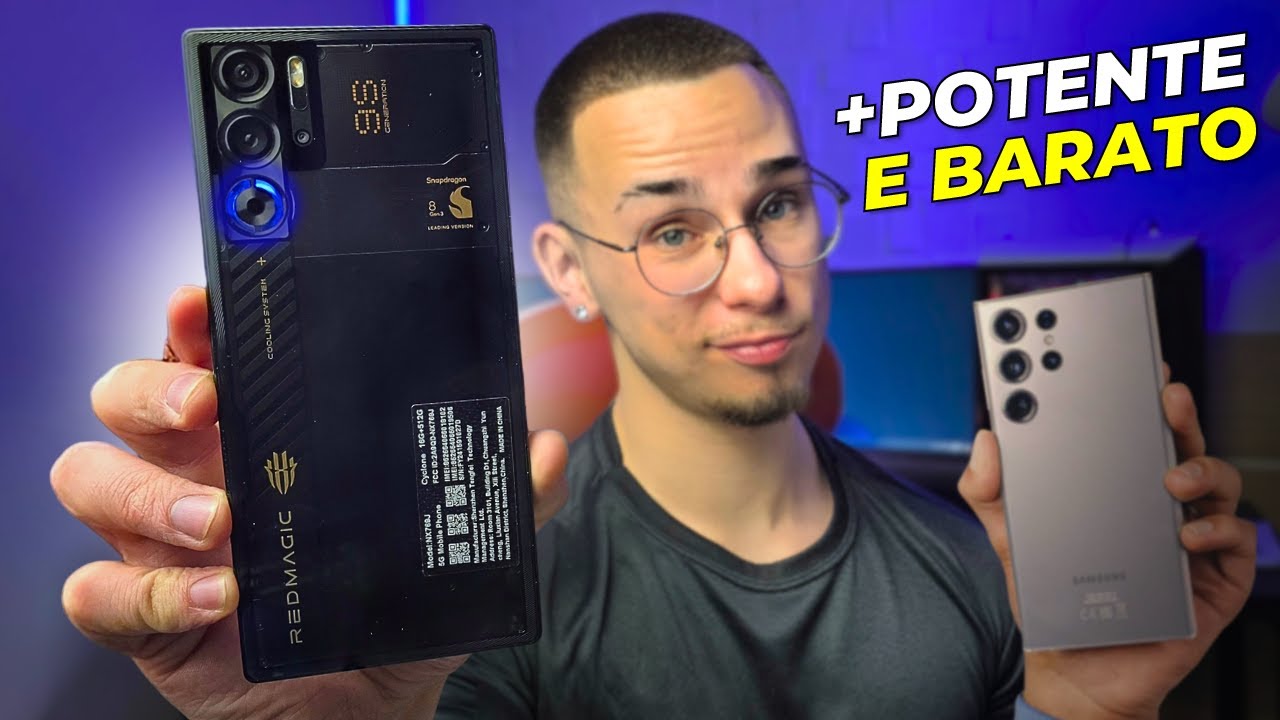 Esse &eacute; o CELULAR GAMER com Snapdragon MAIS POTENTE? (RODOU TUDO) - REDMAGIC 9S PRO