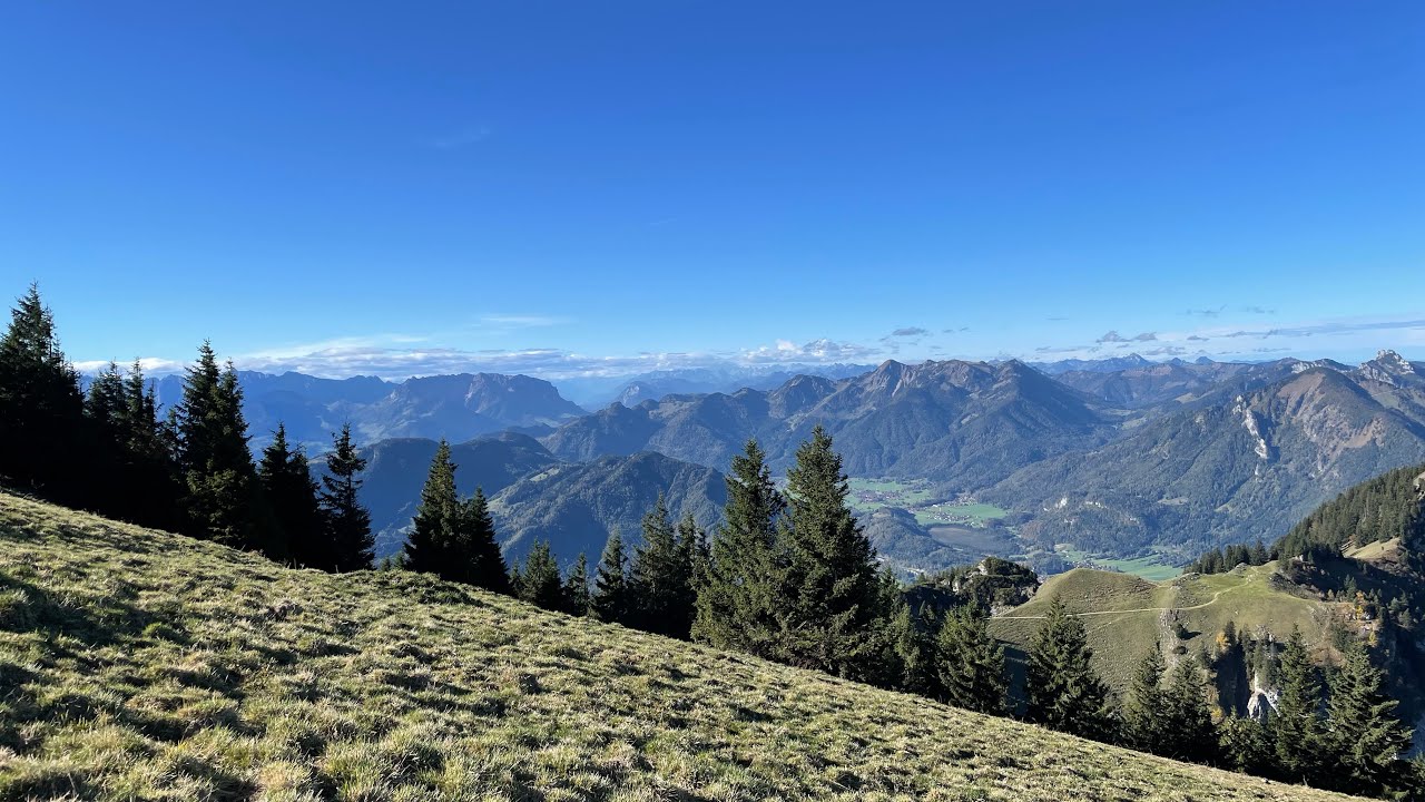 Wanderung über das Hochgernhaus zum Hochgern (1748 m) | Alpen, Bayern, Deutschland