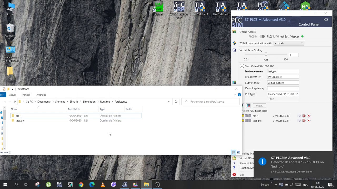 How to delete Instances (PLCs) In PLCSIM Advanced !