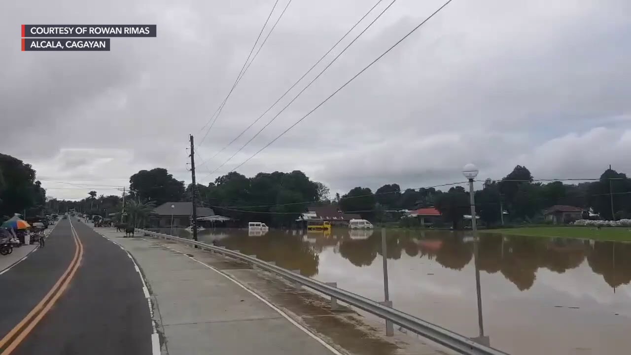 Typhoon Ulysses (Vamco) aftermath: Flooding in Alcala, Cagayan