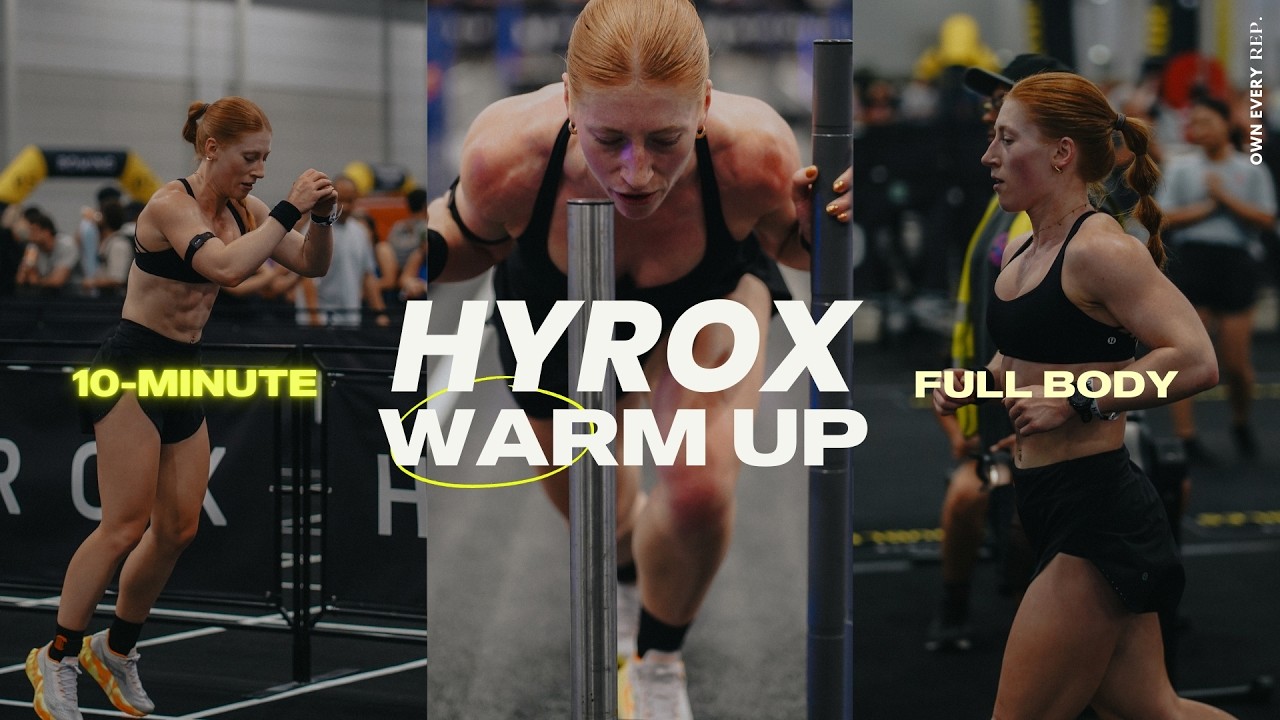 10 Min. Warm Up & Mobility for Hyrox & Hybrid Athletes | Follow Along, No Talking