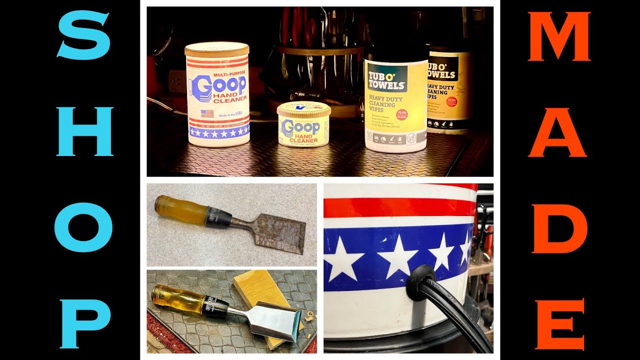 Make Some Decorative Lamps for the Shop!  Stanley 2” Chisel Refurbished.