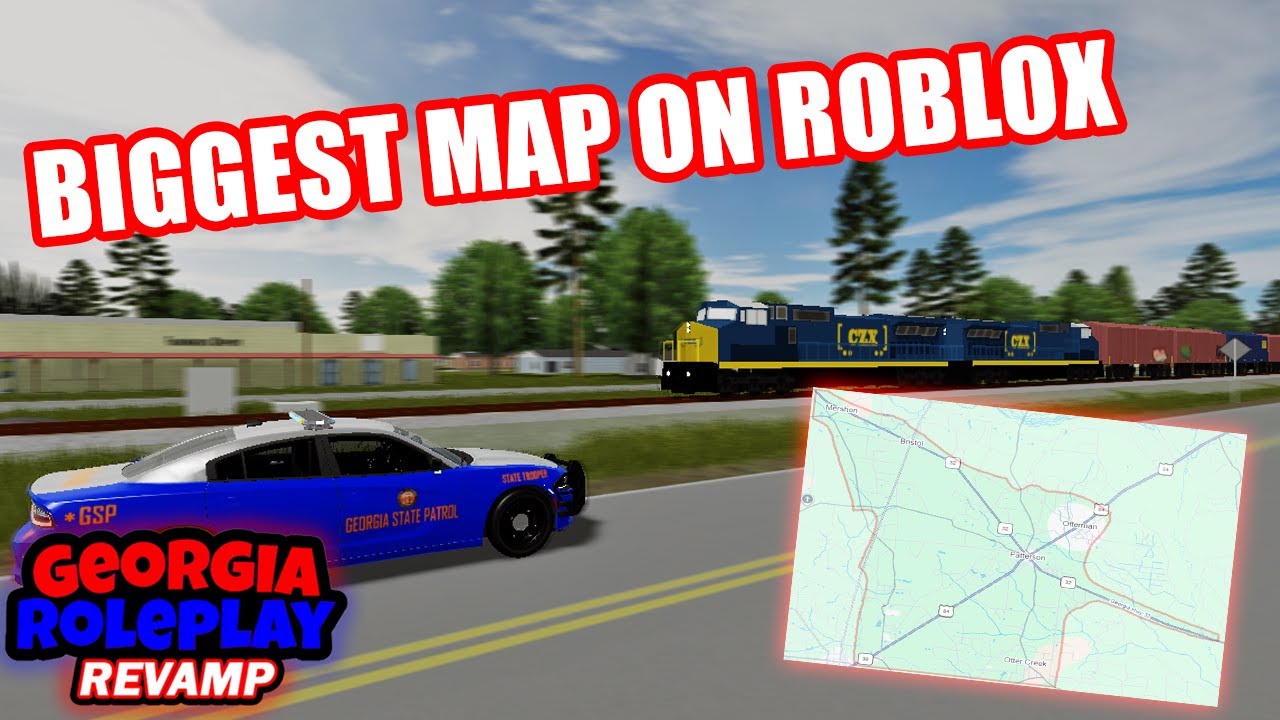 This will be the BIGGEST Map on Roblox! (Georgia Roleplay Revamp)