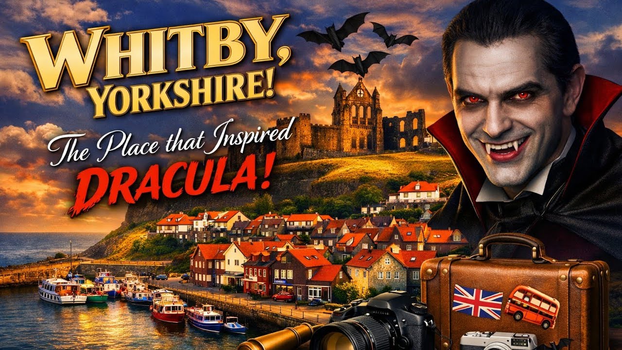 🇬🇧 Exploring Whitby's Hidden Legends and Tasty Treats!