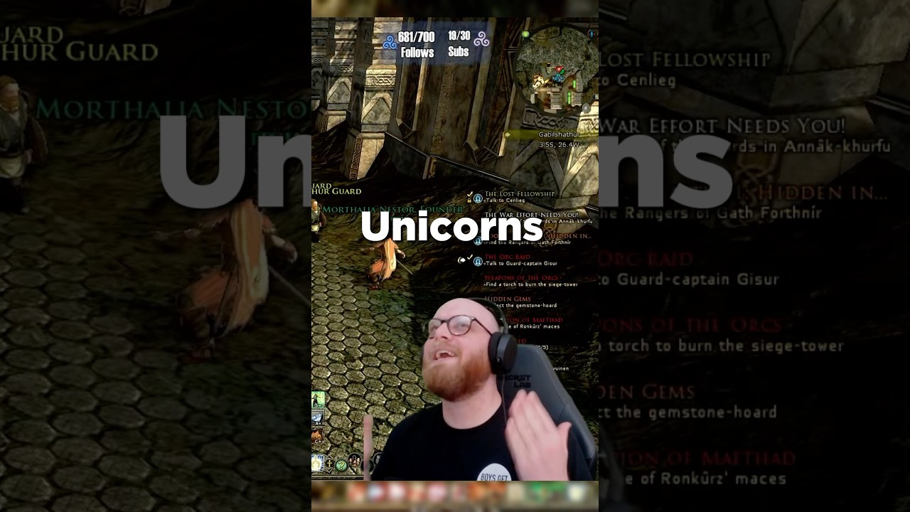 I swear I can&rsquo;t heal in #lotro #funny #livestream