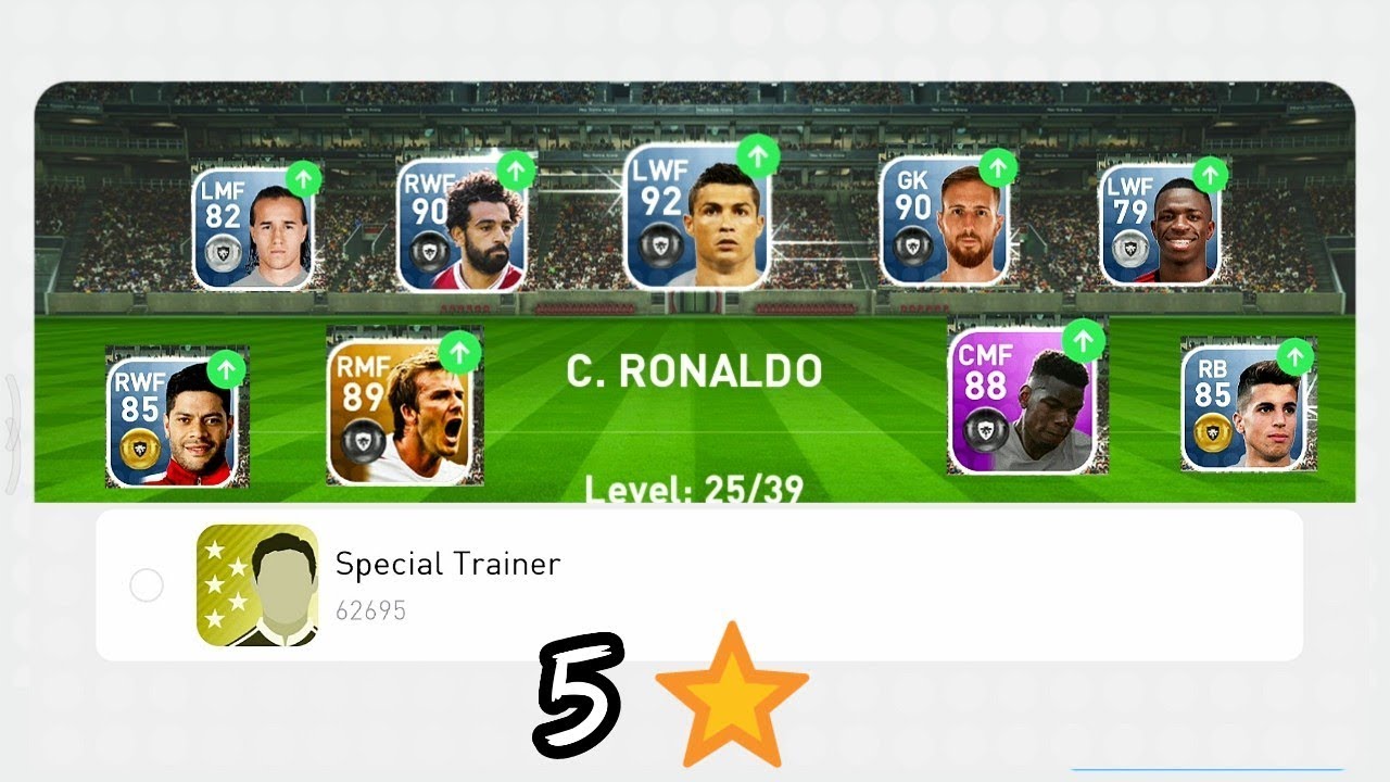 Let's Train with 5 Star Trainer || Amazing 😱 || PES 19 Mobile ||