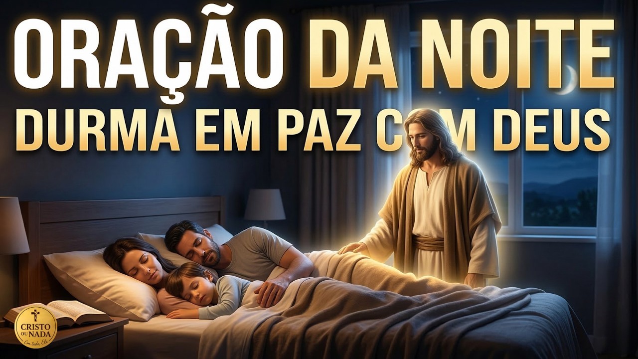 Oração da Noite para Dormir em Paz | Entregue Suas Preocupações a Deus