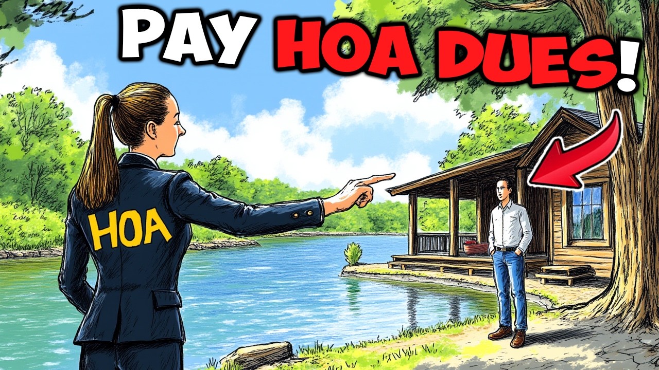HOA Karen Calls Police Cuz of My Lake Cabin.. but I Own The Land! I'm Not Even Part of the HOA!