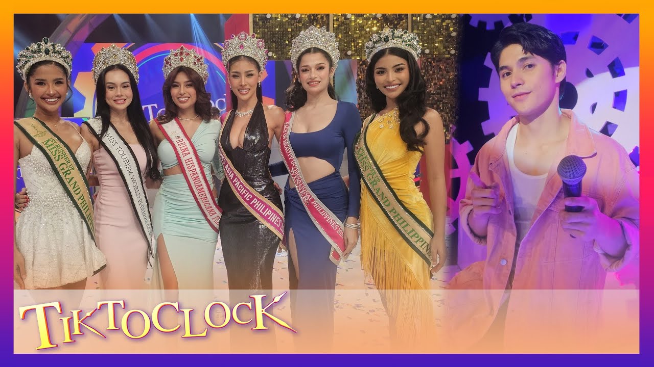 Allen Ansay leads a chivalry serenade for the 'Miss Grand Philippines' winners! | TiktoClock