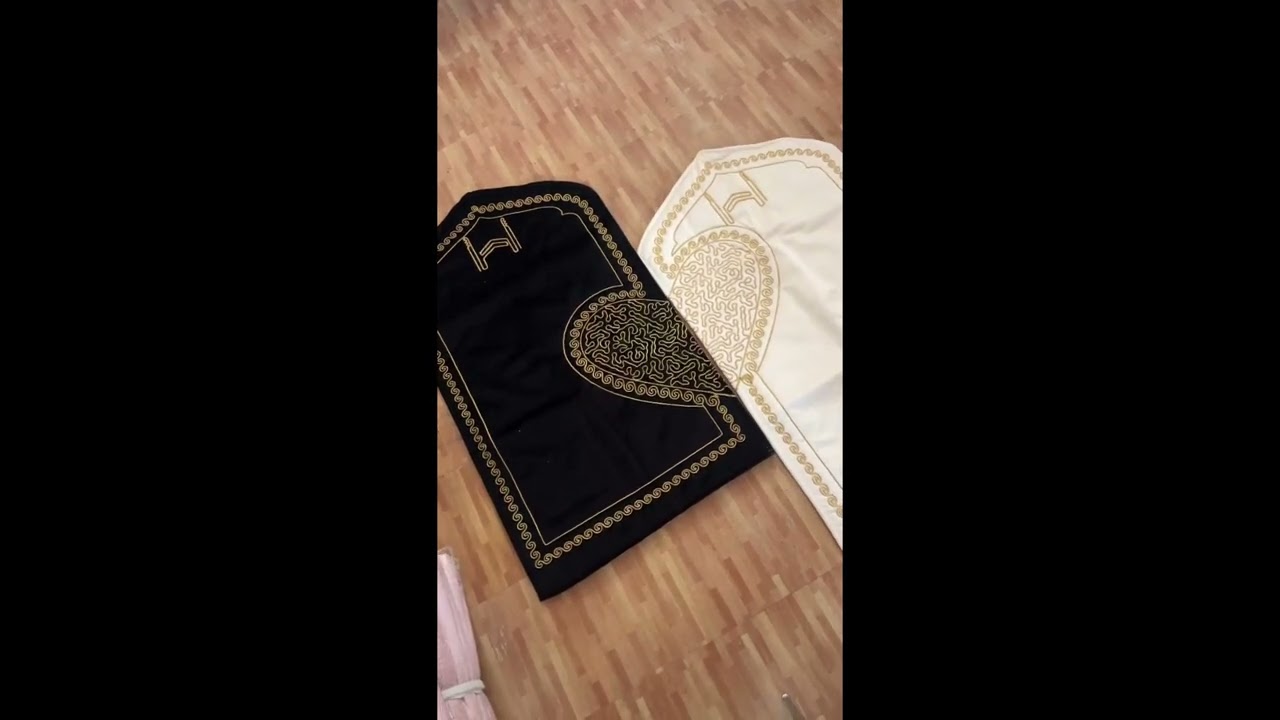🌙 2&rsquo;Li Kalpli &ldquo;Kadife&rdquo; Seccade Takımı