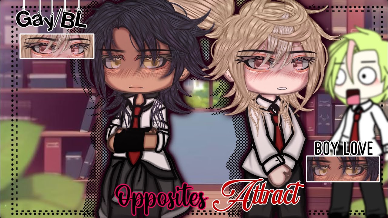 Opposites Attract || BL || Gay Love || Gacha Life || GLMM || Gacha Life Mini Movie