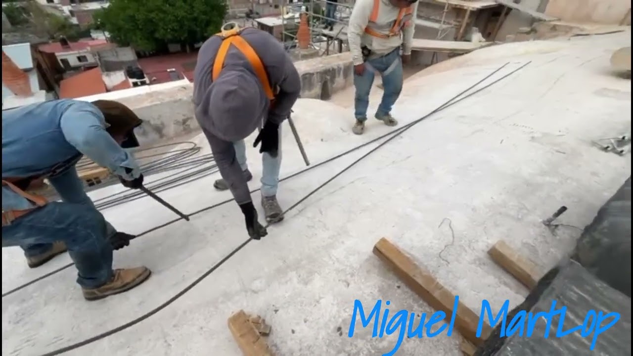 COMO ENDEREZAR UNA VARILLA DE 12 METROS - MIGUEL MARTLOP