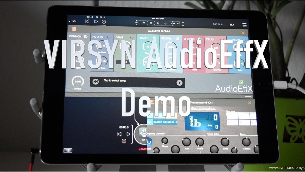 Virsyn AudioEffX App Demo
