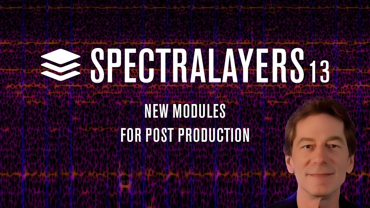 Новые модули для постпродакшна | Новые функции в SpectraLayers 13