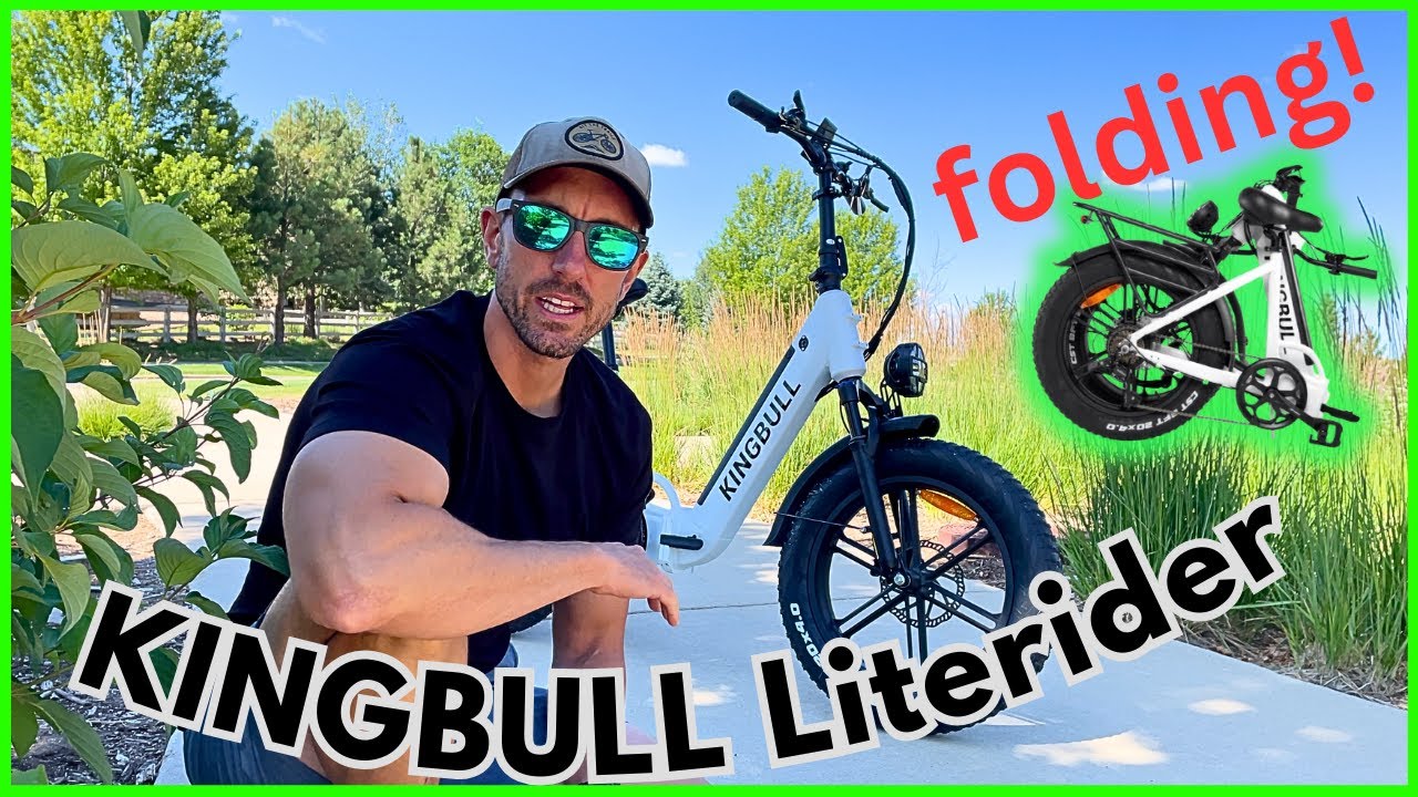 The Folding Kingbull Literider Ebike | Folding Electric Bike with Power and Comfort