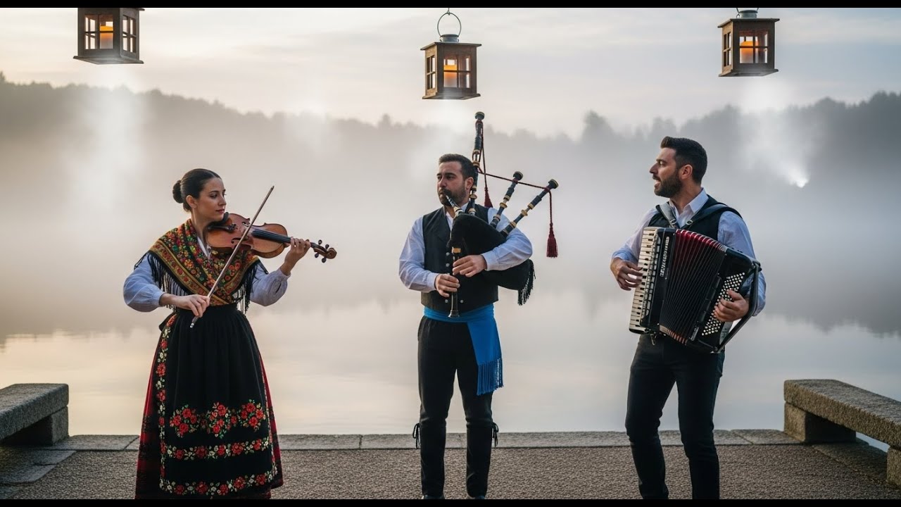Ballad Of The Mist Of The Rain | Celtic Village Music with Accordion and Flute