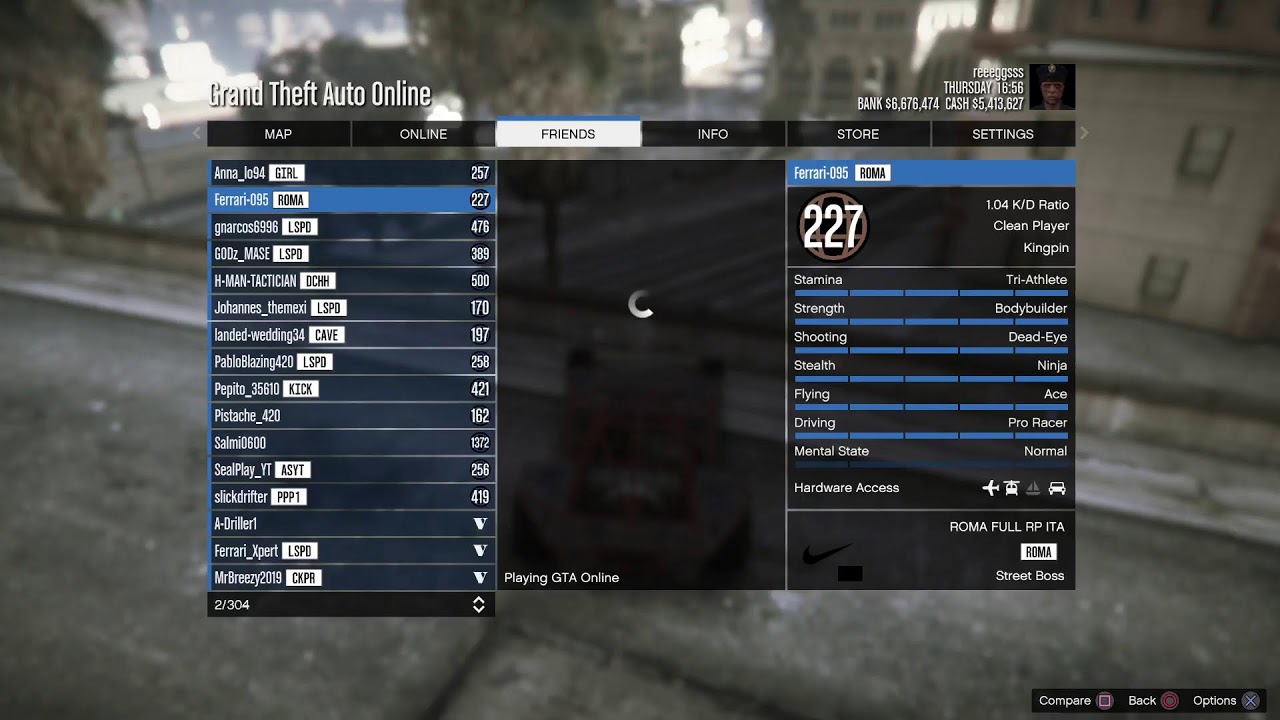 GTA5 messing around with friends