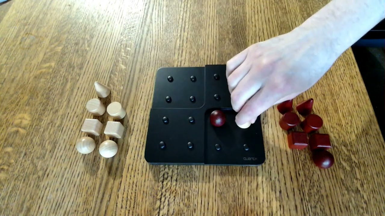 Quantik Mini Overview (Board Game from Gigamic Games)