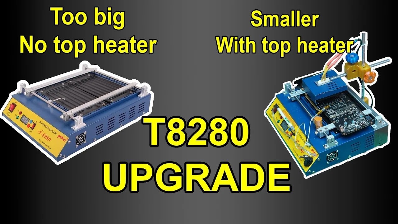 PUHUI T8280 IR Infrared preheating station Upgrade