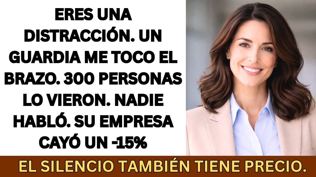 Un guardia me tocó el brazo — Su empresa cayó un 15% antes de las 10 AM