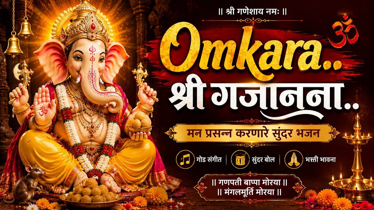 Omkara Shree Gajanana.. #trending #bhajan #bhakti #song
