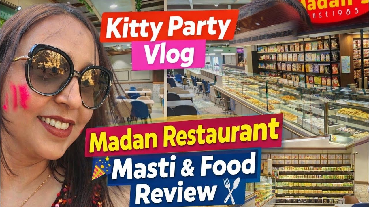 Kitty Party Vlog at Madan Sweets Greater Noida West | Food Review | Gaur City | Crossing Republik