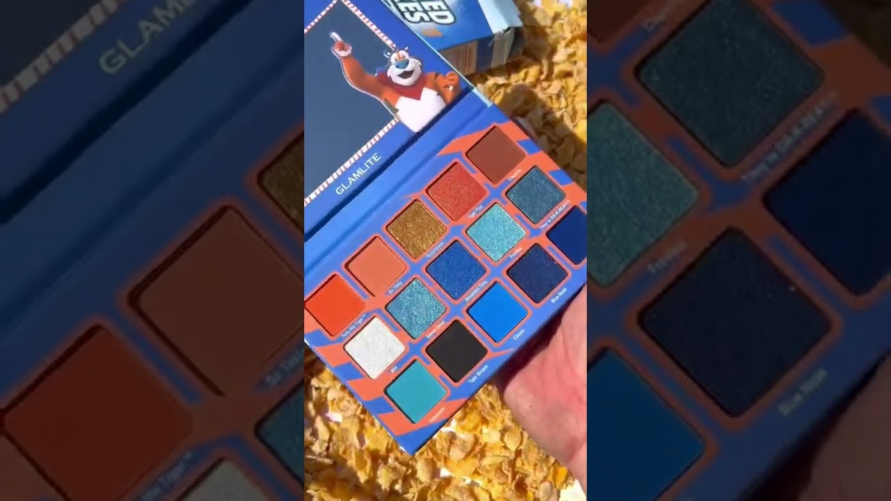 Kellogg&rsquo;s Frosted Flakes x GLAMLITE Palette