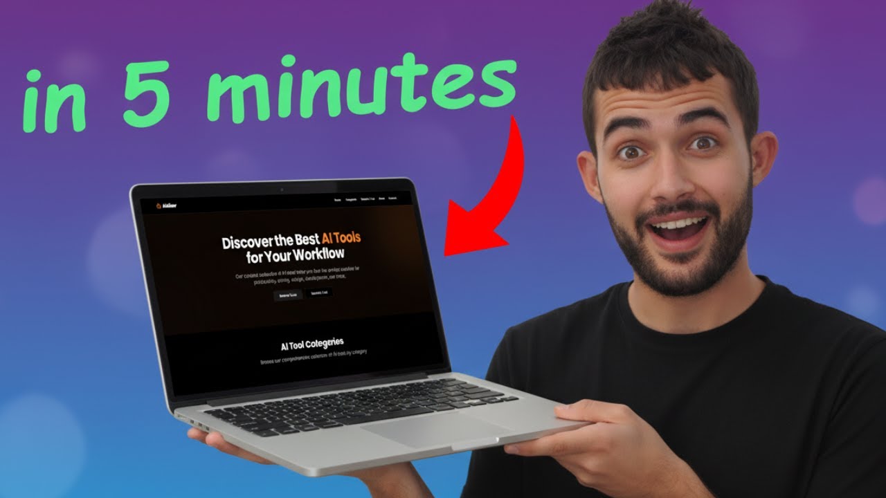 Build a Full AI Tools Directory in 5 Minutes with new.website