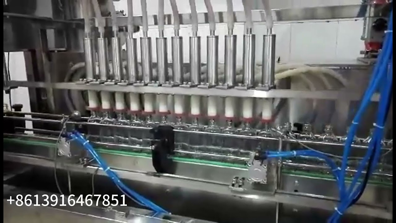 Automatic fish sauce soy sauce bottle filling machine