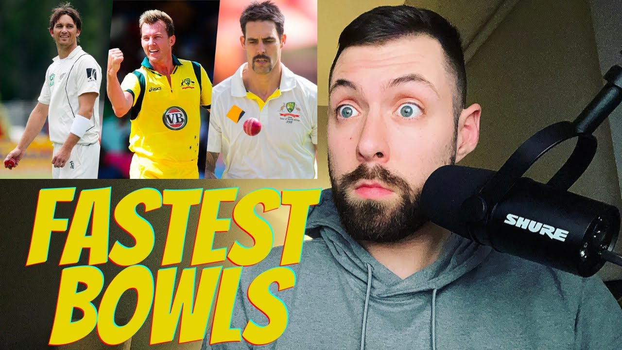 American Reacts to Crickets Top 10 Fastest Bowls