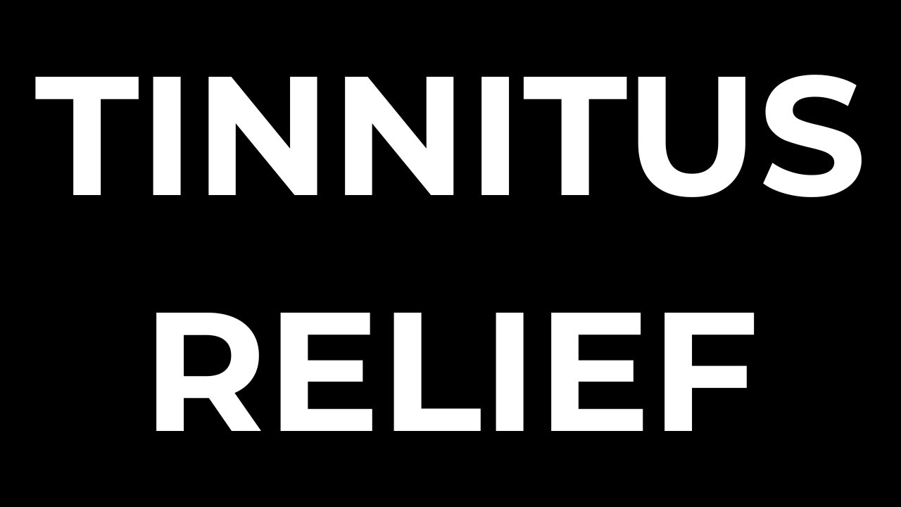 10 Hours White Noise for Tinnitus Relief | Black Screen | No Interruptions