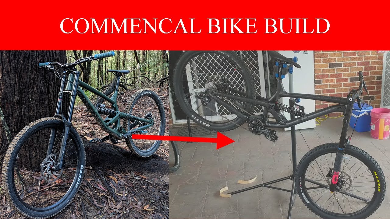 Commencal Furious - Bike Build and Respray