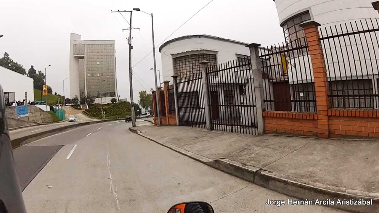 Carrera 23 via Barrio LA ENEA Manizales