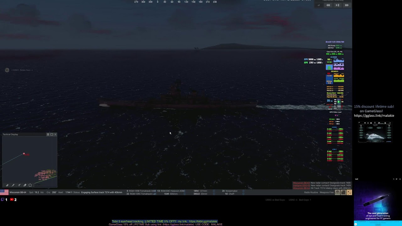 Sea Power:  Naval Combat Missile Age!