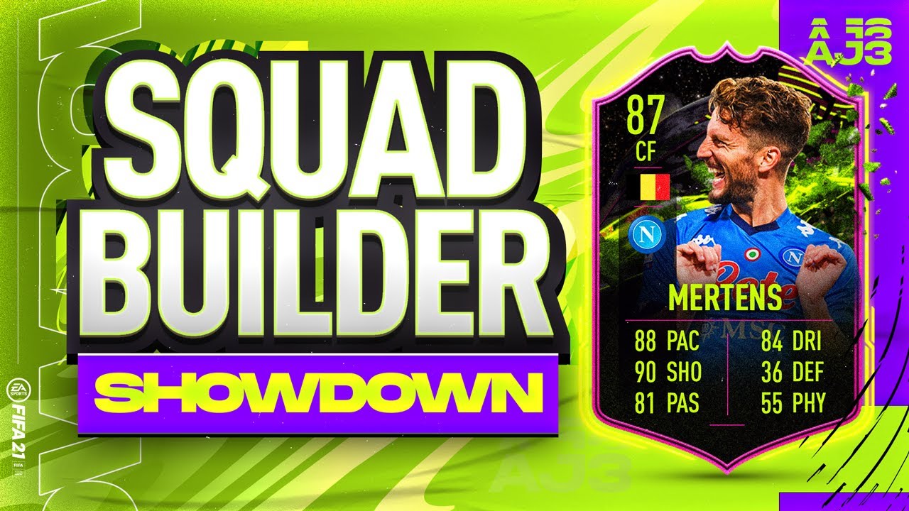 Fifa 21 Squad Builder Showdown!!! RULE BREAKER MERTENS!!!
